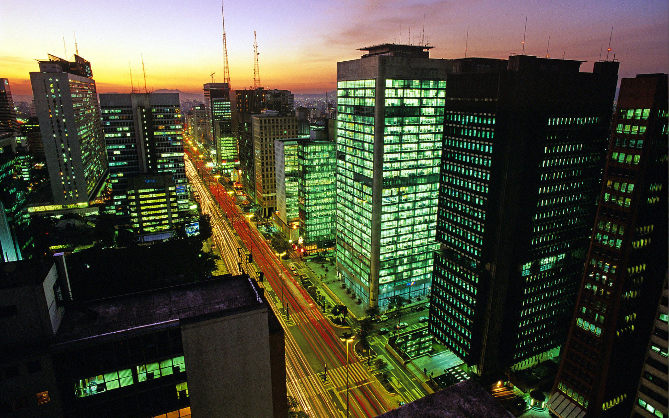 Avenida Paulista Sao Paulo Brazil - HD Wallpaper 