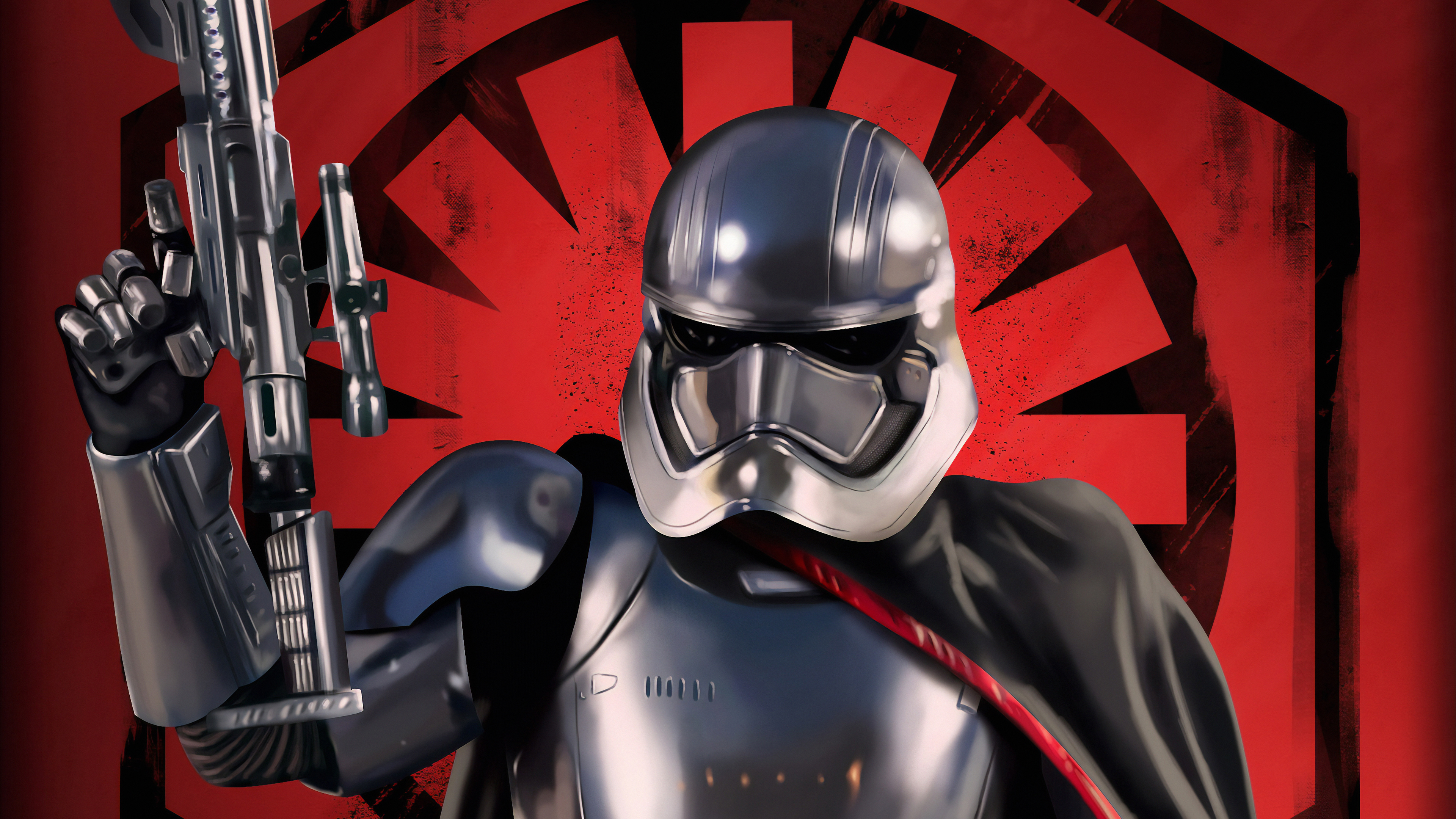 Captian Phasma Wallpaper 4k - HD Wallpaper 