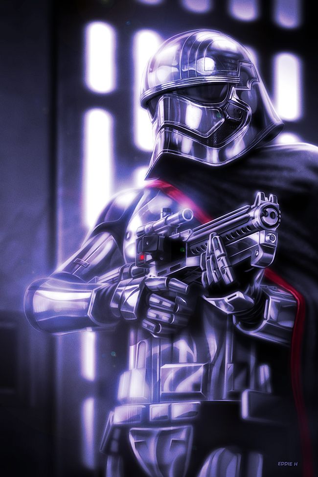 Captain Phasma Wallpaper Iphone - HD Wallpaper 