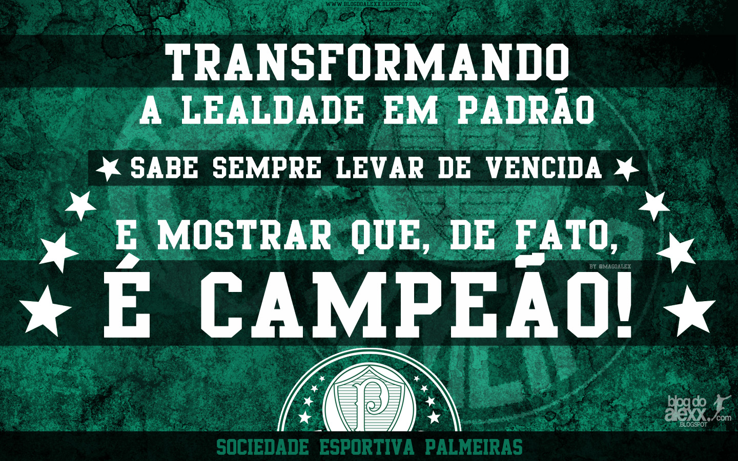 Palmeiras Que De Fato É Campeão - HD Wallpaper 