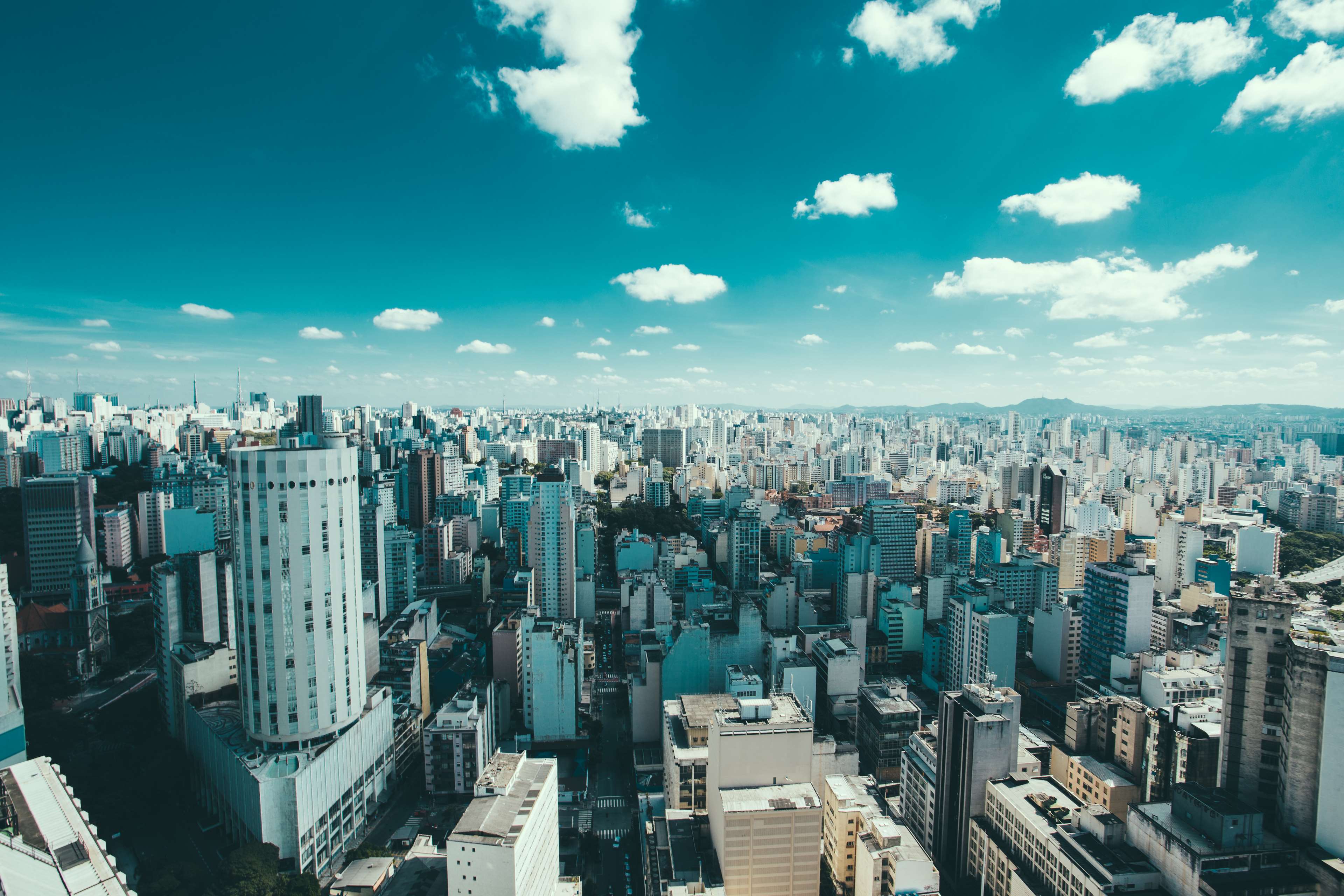 Sao Paulo Skyline Free - HD Wallpaper 