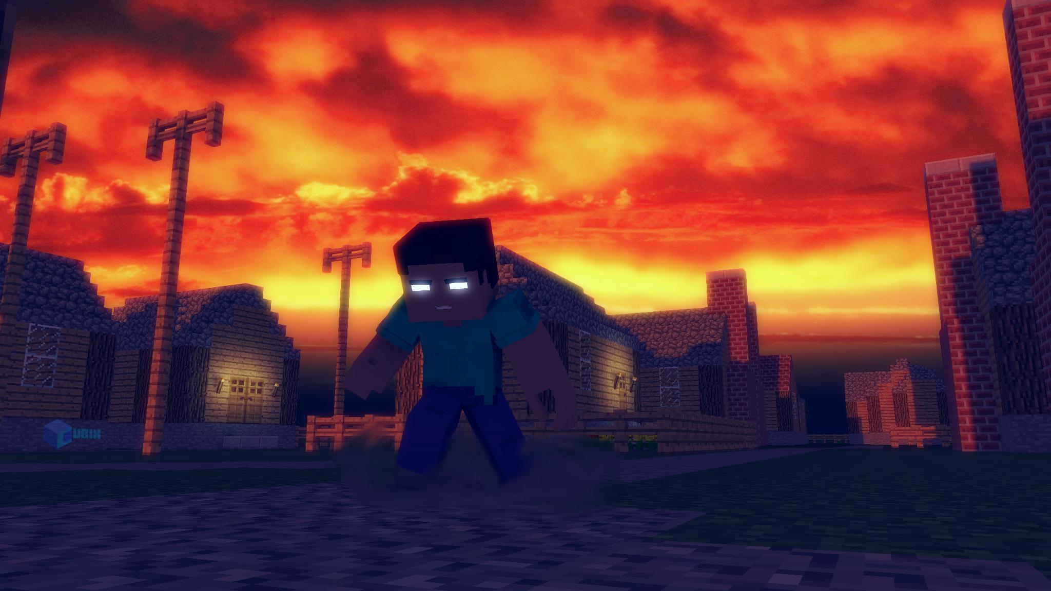 5vseay3 - Herobrine - HD Wallpaper 