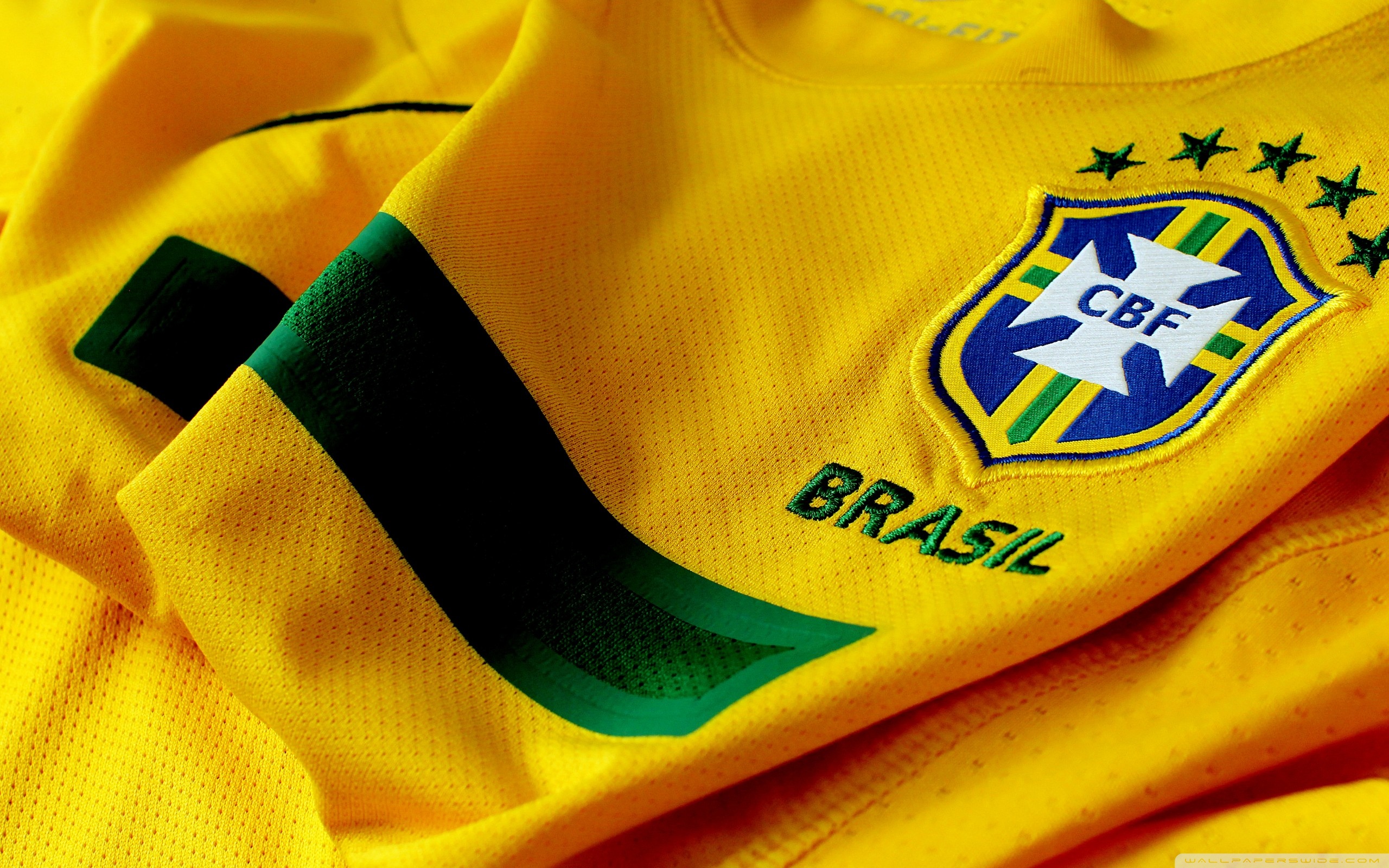 Hd Wallpaper Brazil Football Team - HD Wallpaper 