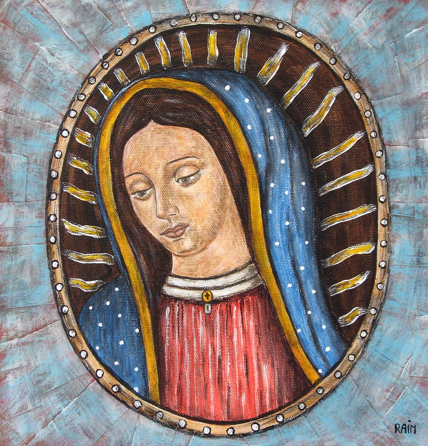 La Rosa De Guadalupe Painting - HD Wallpaper 
