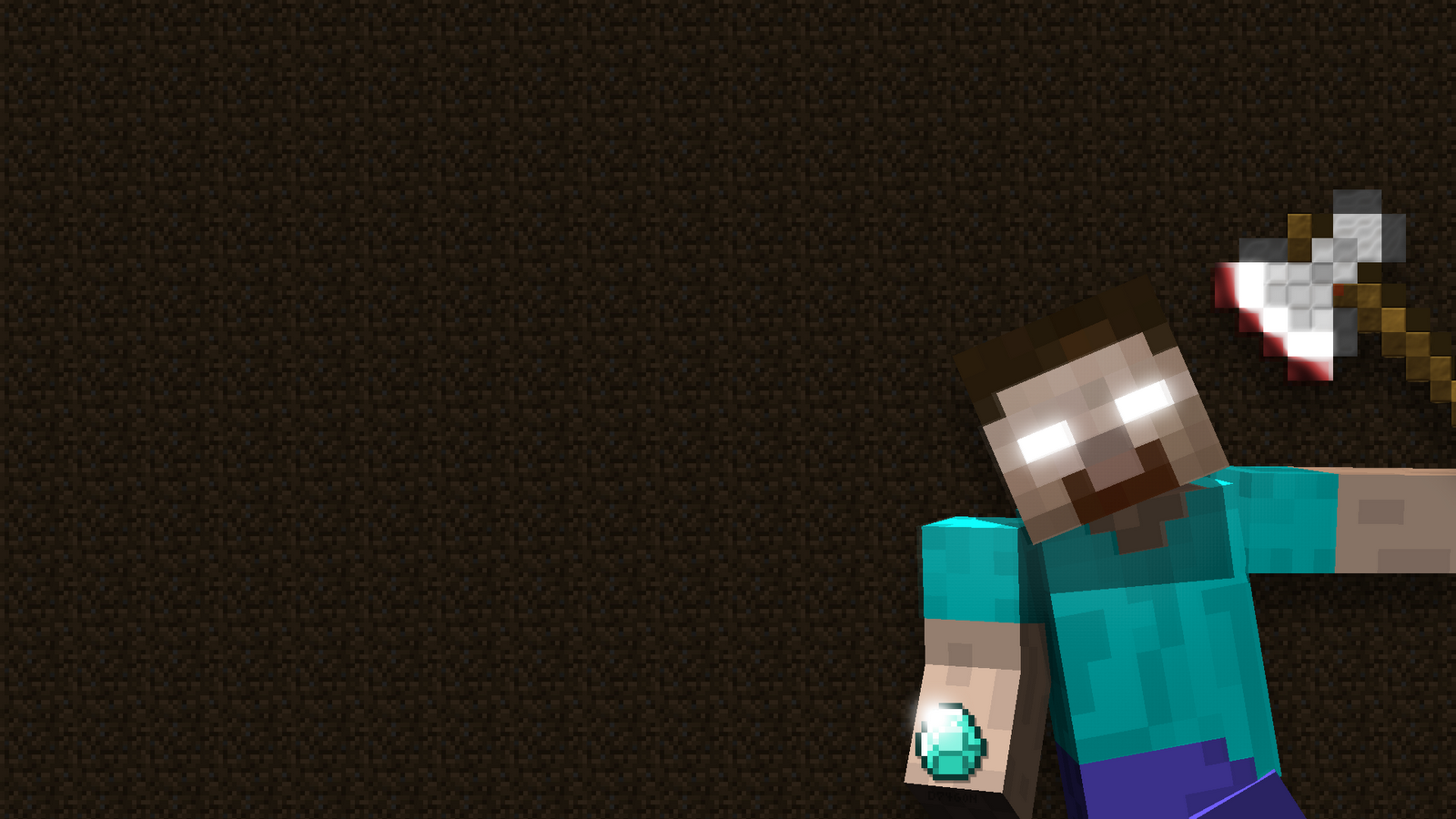 Herobrine Wallpaper - HD Wallpaper 