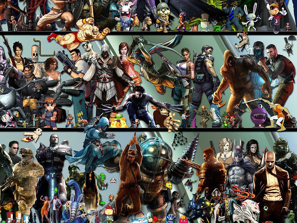 Papel De Parede Personagens De Jogos - HD Wallpaper 