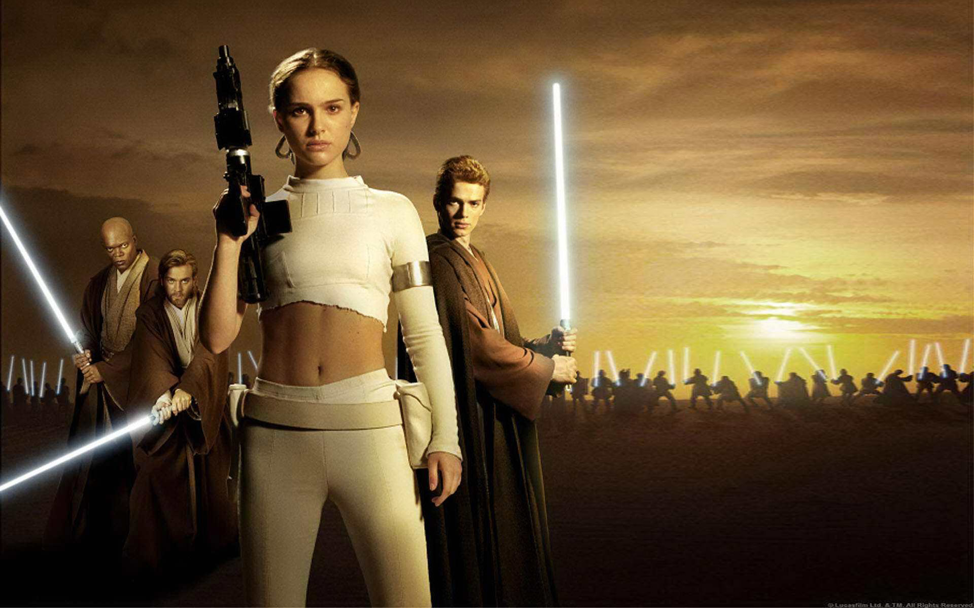 Star Wars L Attaque Des Clones - HD Wallpaper 
