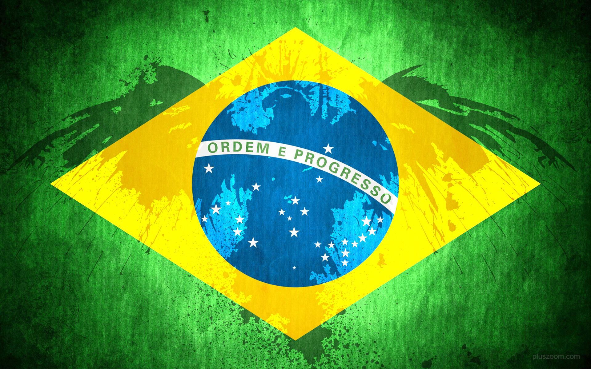 By Kyra Sam Pc - Brazil Flag Wallpaper Hd - HD Wallpaper 