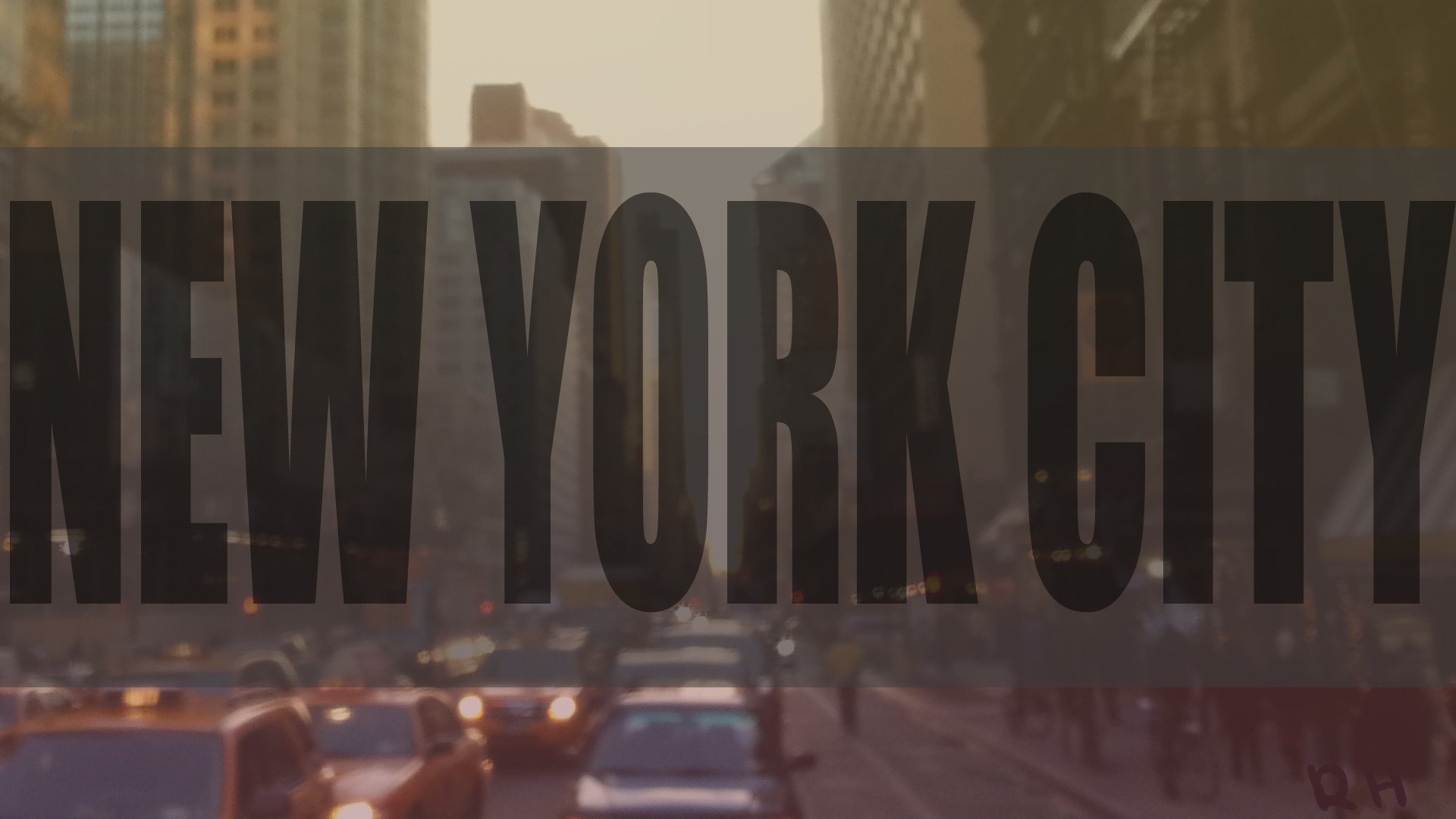 New York City Letters - HD Wallpaper 