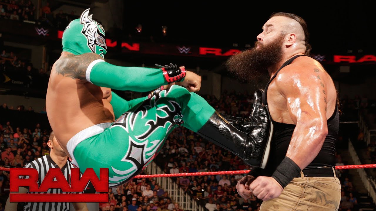 Wwe Braun Strowman Vs Sin Cara - HD Wallpaper 