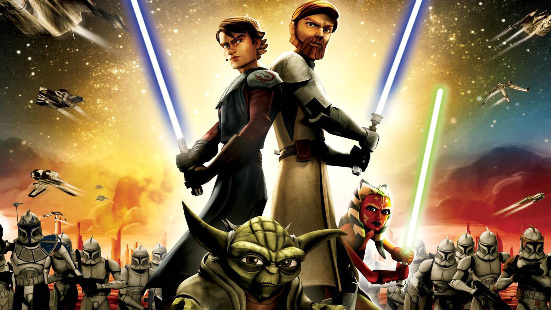 Starwars The Clone Wars 19x1080 Wallpaper Teahub Io