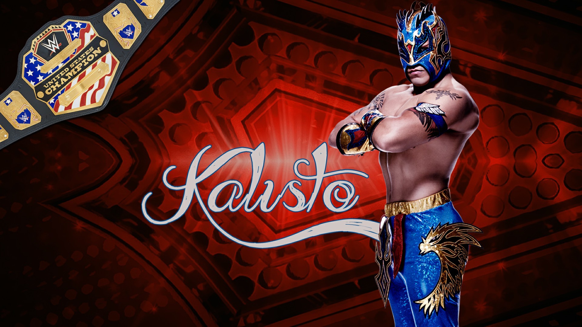 Wwe Superstar Kalisto Hd Wallpapers Pictures 
 Data-src - Wwe Superstars 2018 Wallpaper Hd - HD Wallpaper 