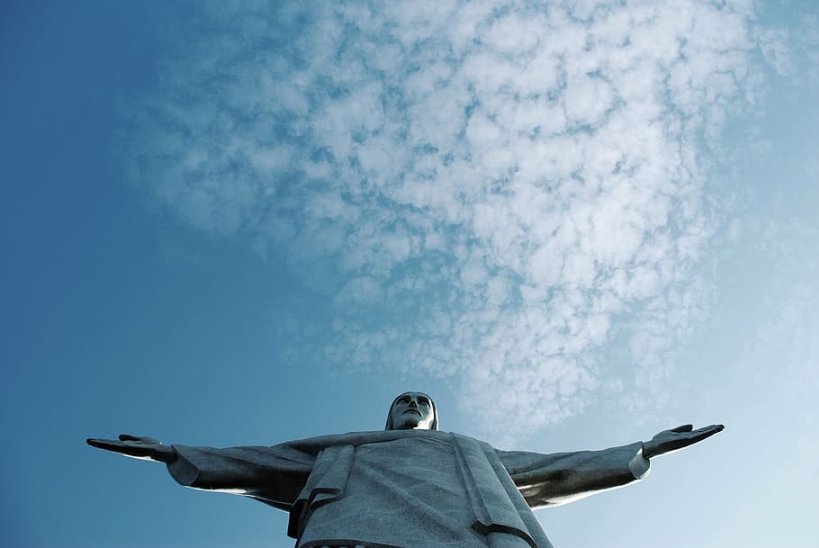 Christ The Redeemer, Rio De Janeiro, Cristo, Corcovado, - Christ The Redeemer - HD Wallpaper 