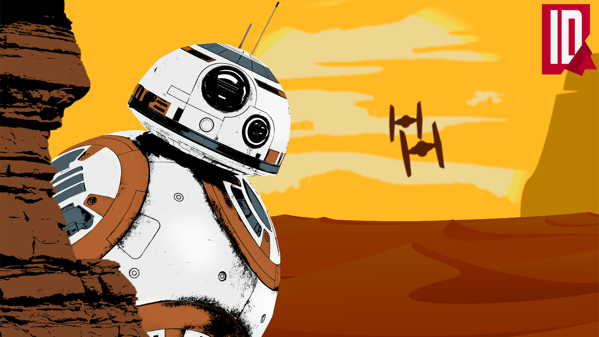 Bb-8 Wallpaper Picserio - De Star Wars Bb8 - HD Wallpaper 