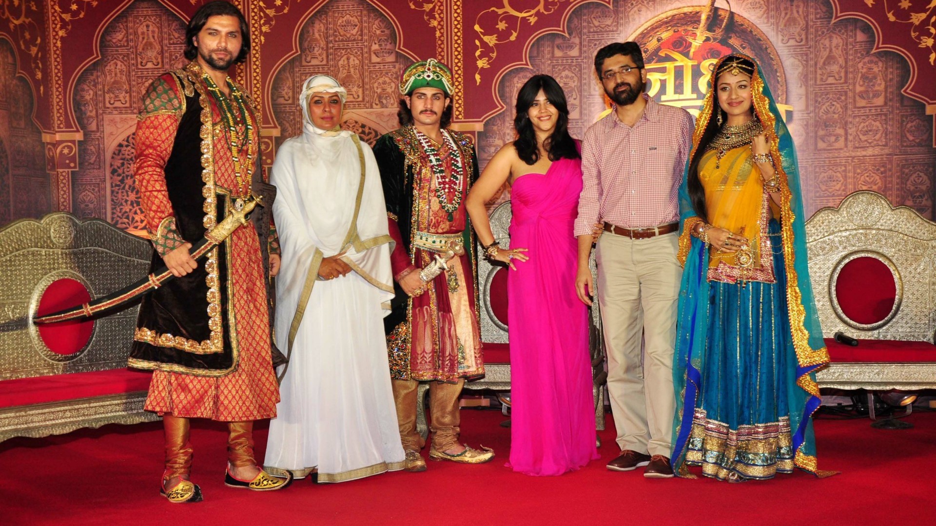 Jodha Akbar Colors Hindi Tv Serial All Cast Wallpaper - Jodha Akbar Serie - HD Wallpaper 
