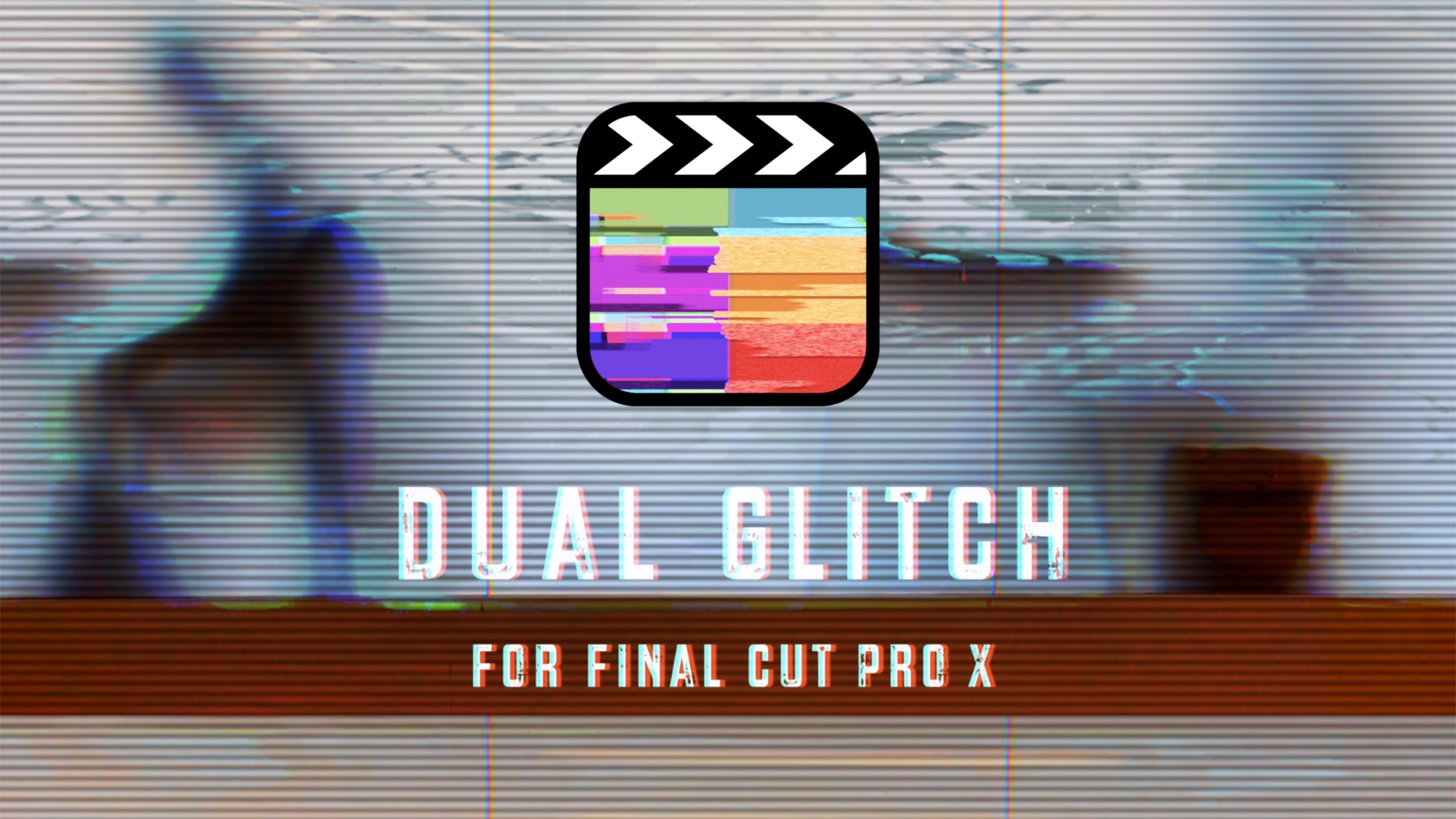 Dual Glitch - HD Wallpaper 