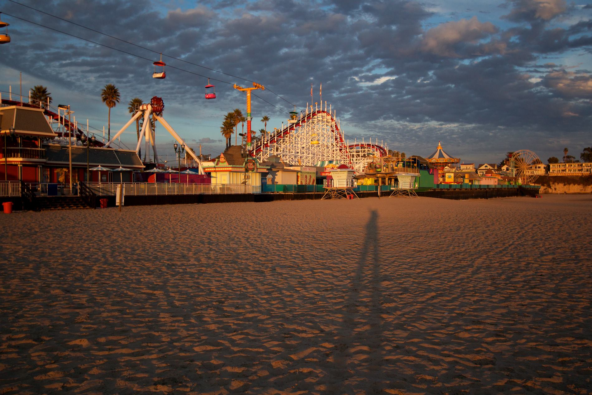 Santa Cruz Beach Boardwalk - HD Wallpaper 