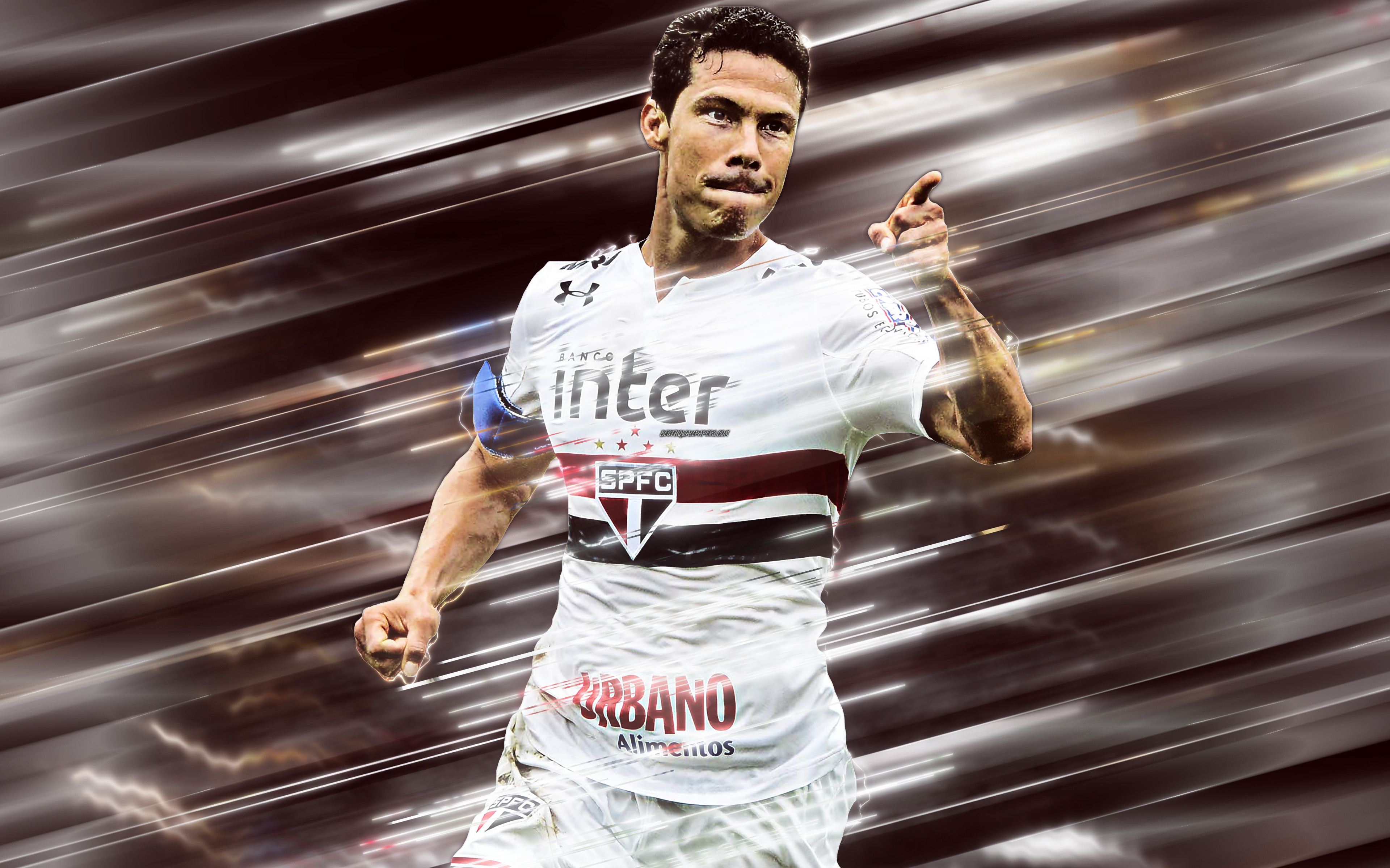 Hernanes, 4k, Creative Art, Blades Style, Sao Paulo - Hernanes Papel De Parede - HD Wallpaper 