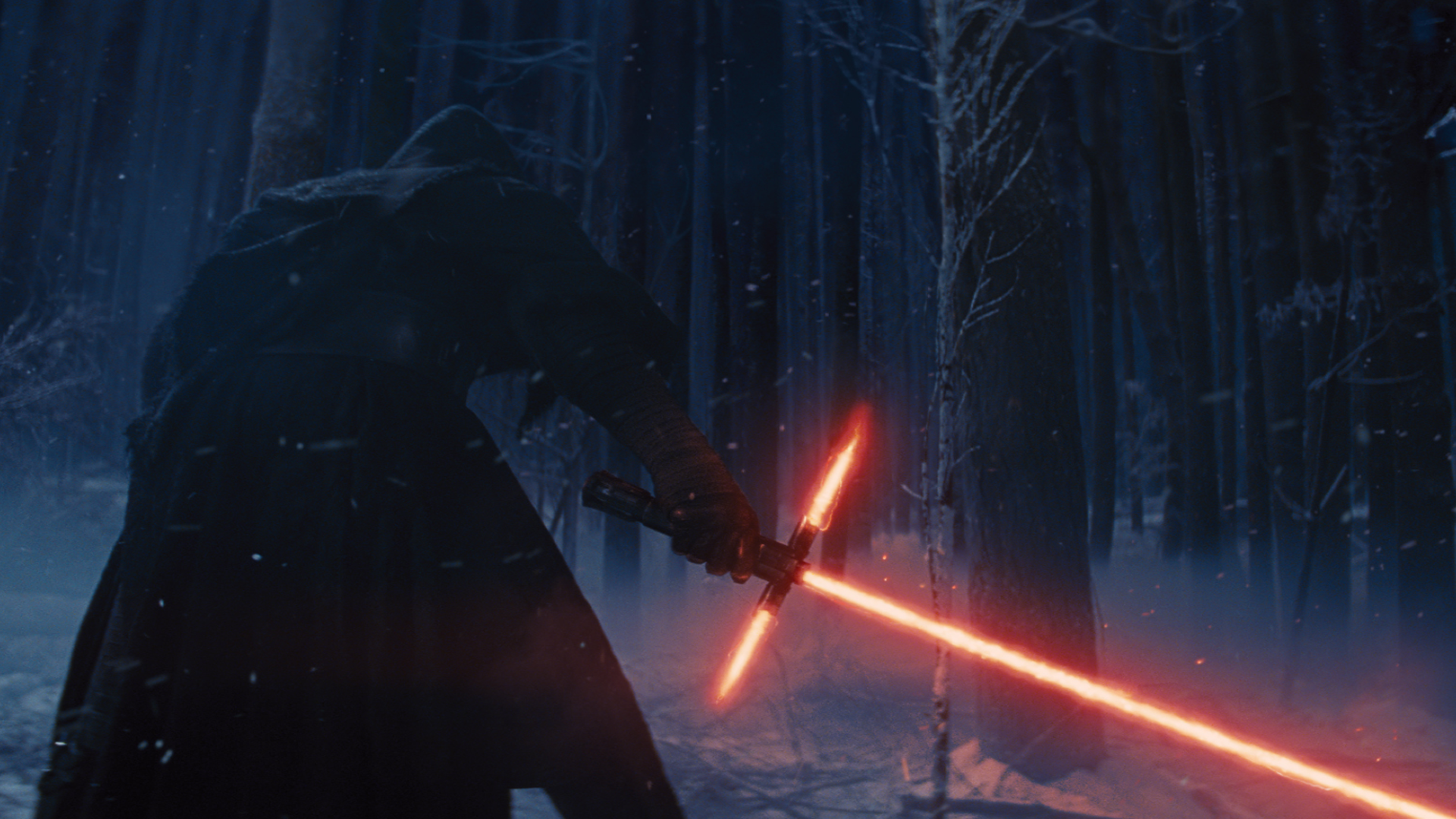 Kylo Ren Lightsaber - HD Wallpaper 