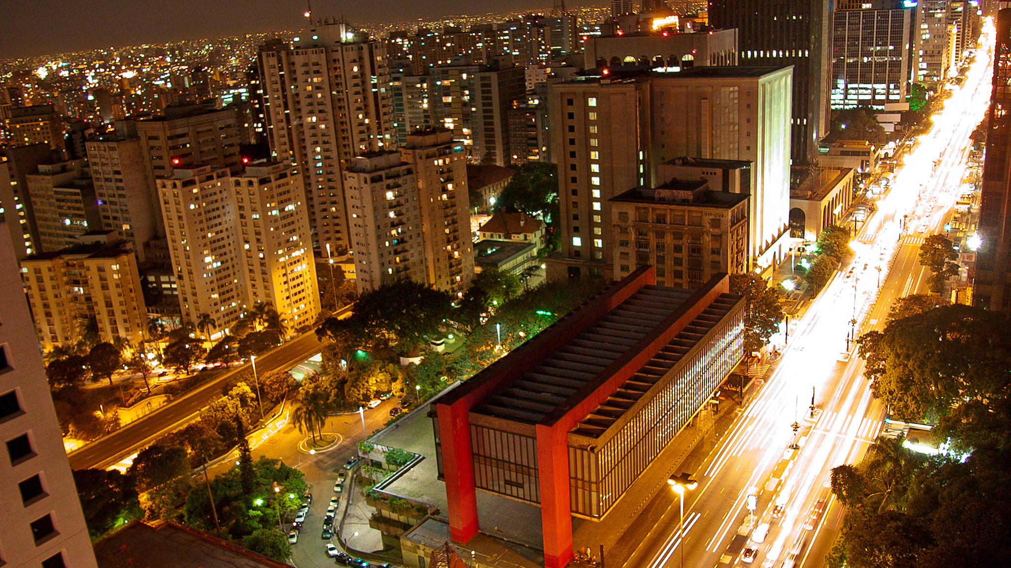 Avenida Paulista, Sao Paulo, Brazil - Sao Paulo Brazil Av Paulista - HD Wallpaper 