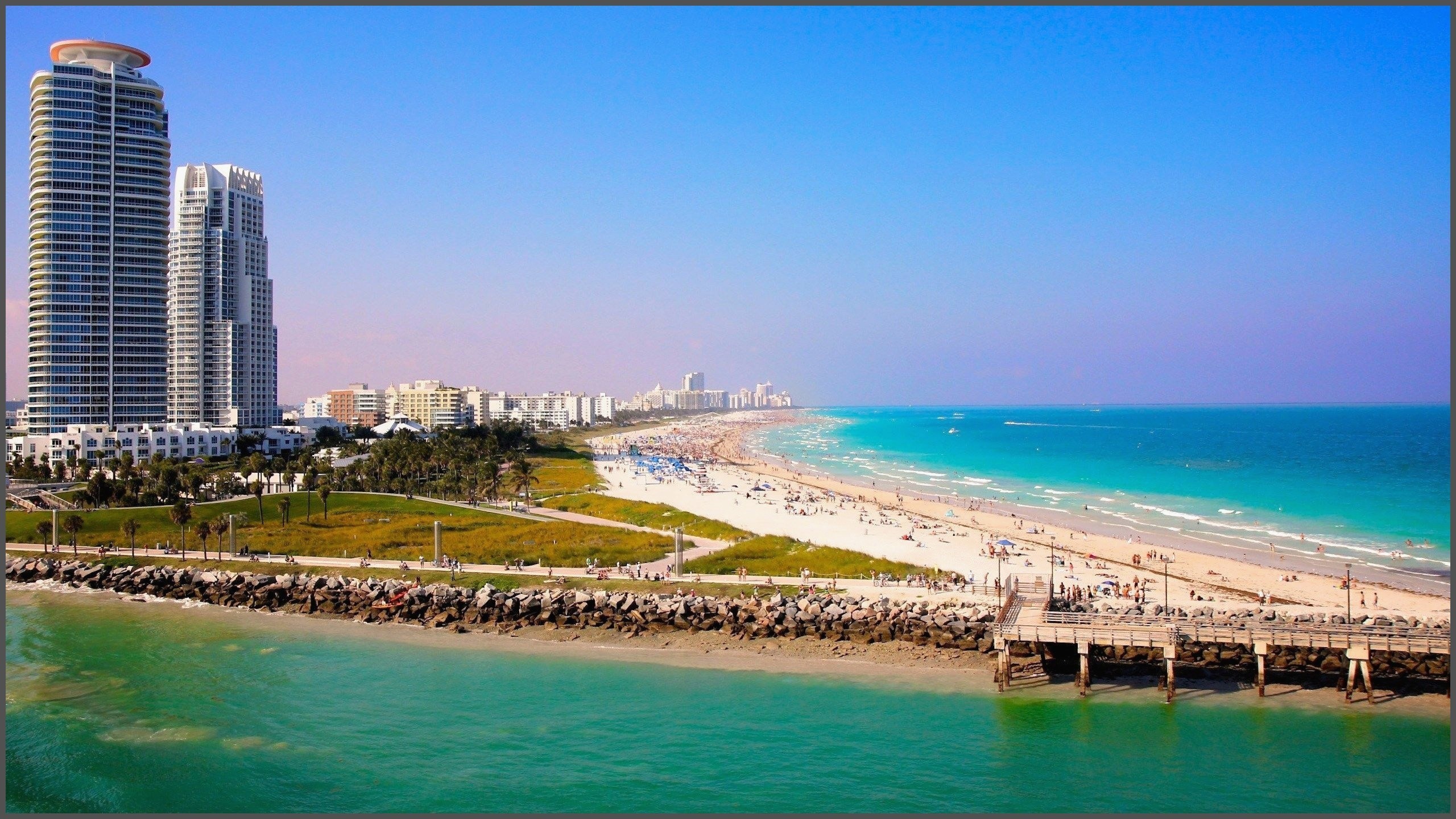 Beach Inspirational Beautiful Beach Wallpaper Hd Elegant - Miami Restaurants - HD Wallpaper 