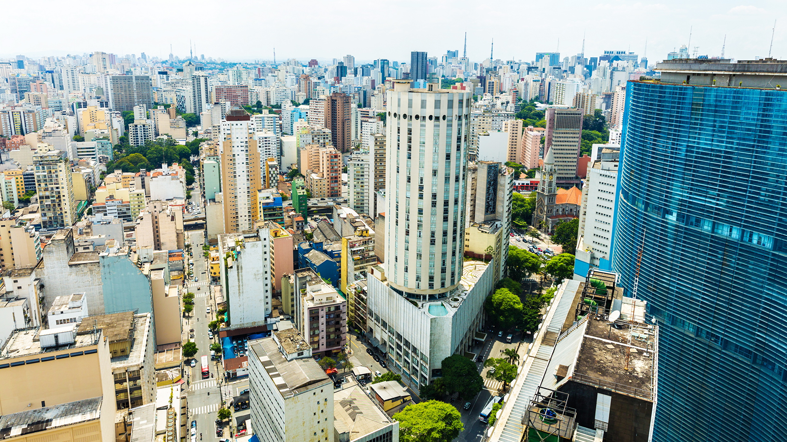 South America Brazil City - HD Wallpaper 