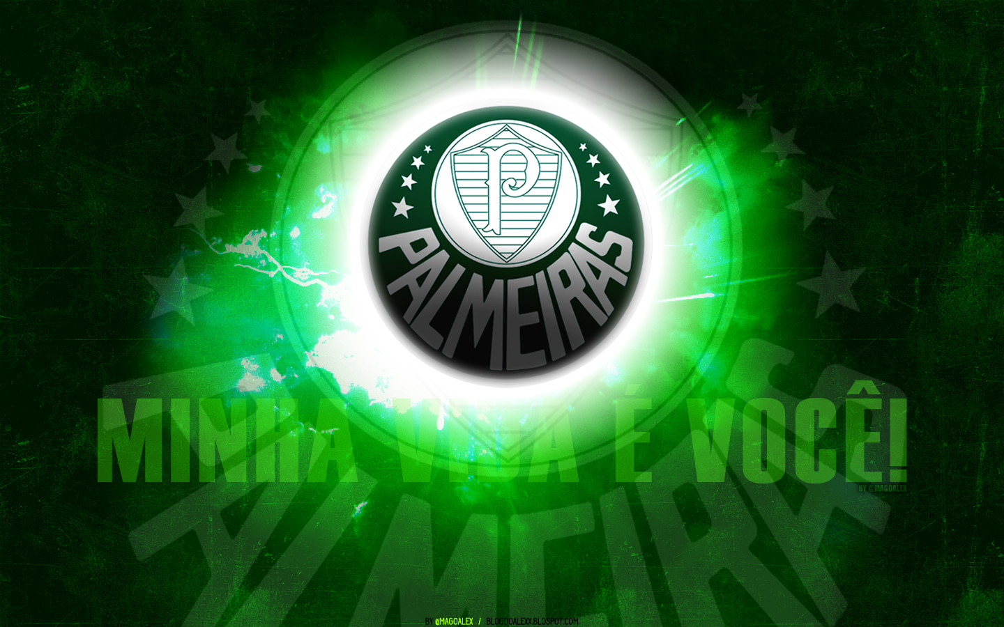 Wallpaper Se Palmeiras Minha Vida É Você By @magoalex - Palmeiras - HD Wallpaper 