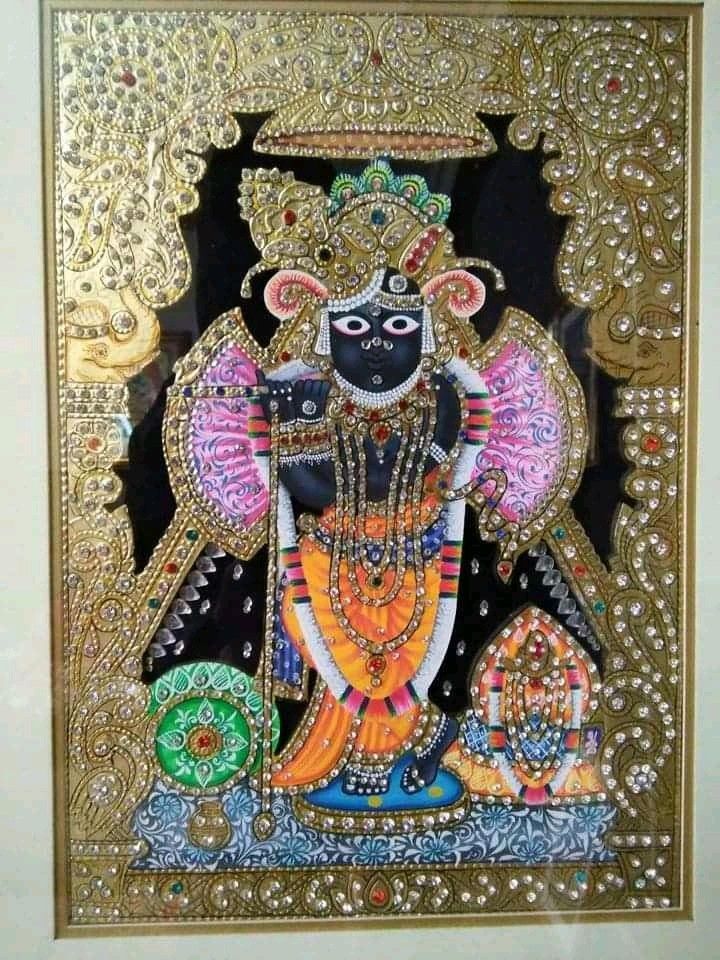Banke Bihari Pics Painting - 720x960 Wallpaper 