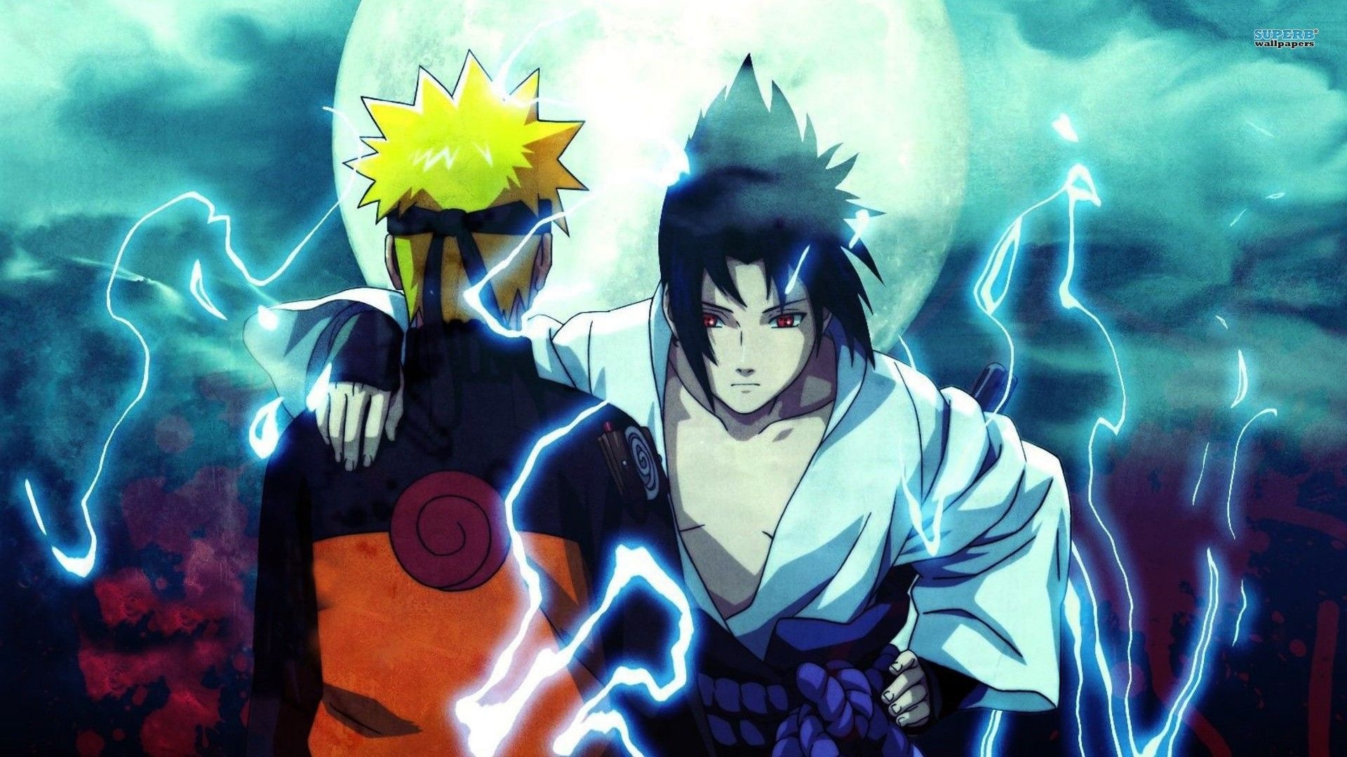 Naruto Anime Live Wallpaper Hd - Naruto Y Sasuke Hd - HD Wallpaper 