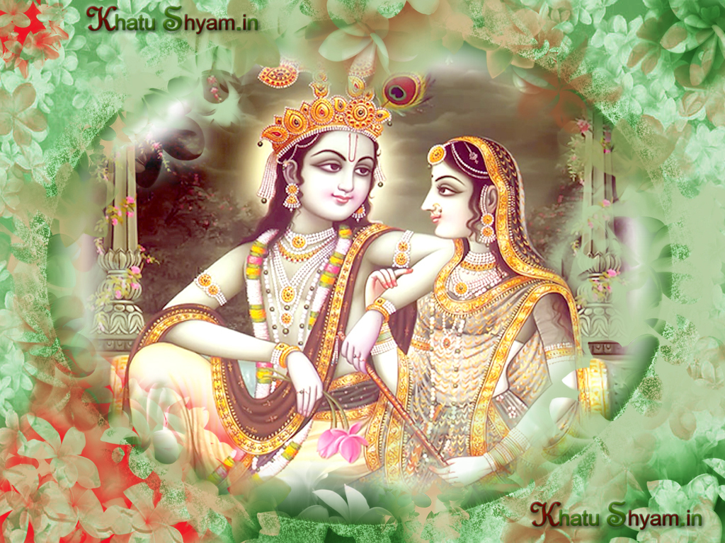 Shri Radhe - HD Wallpaper 