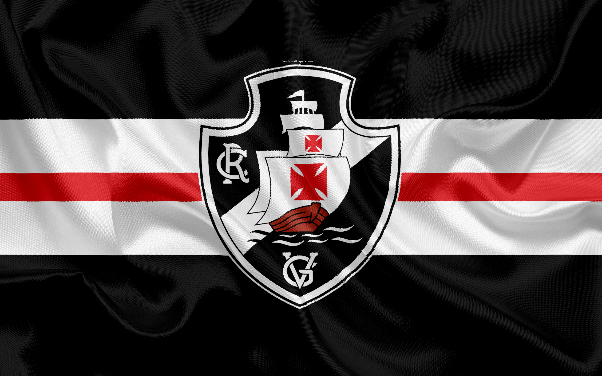 Vasco Fc, Brazilian Football Club, Emblem, Logo, Brazilian - Vasco Da Gama Sticker - HD Wallpaper 