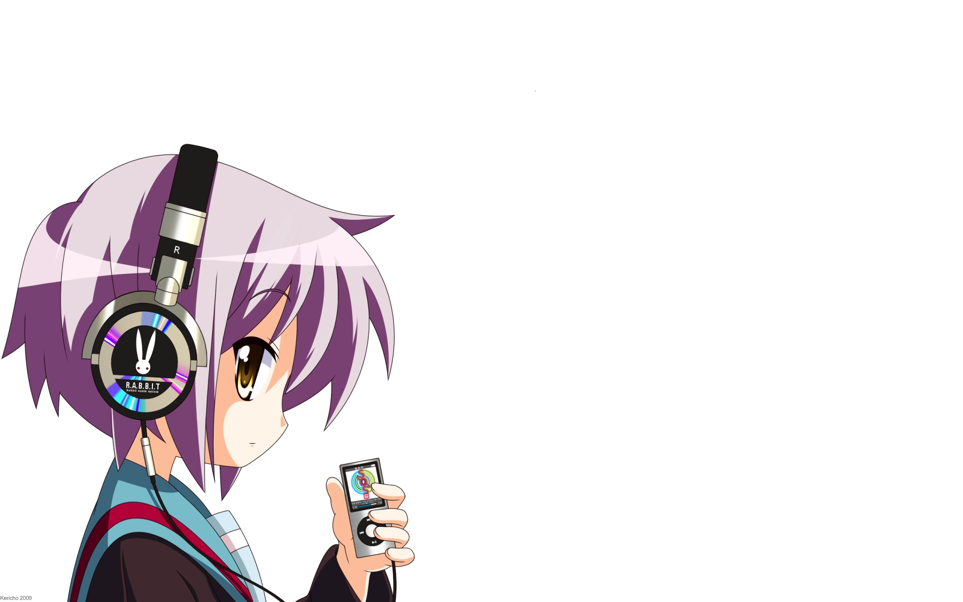 Hd Anime Profile Headphones - HD Wallpaper 
