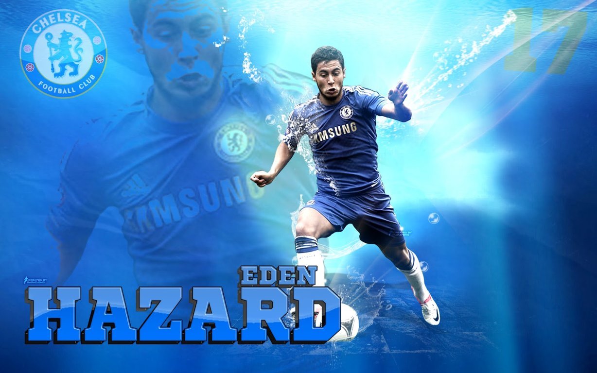 Eden Hazard Wallpaper Hd 2013 - Chelsea Eden Hazard 3d - HD Wallpaper 