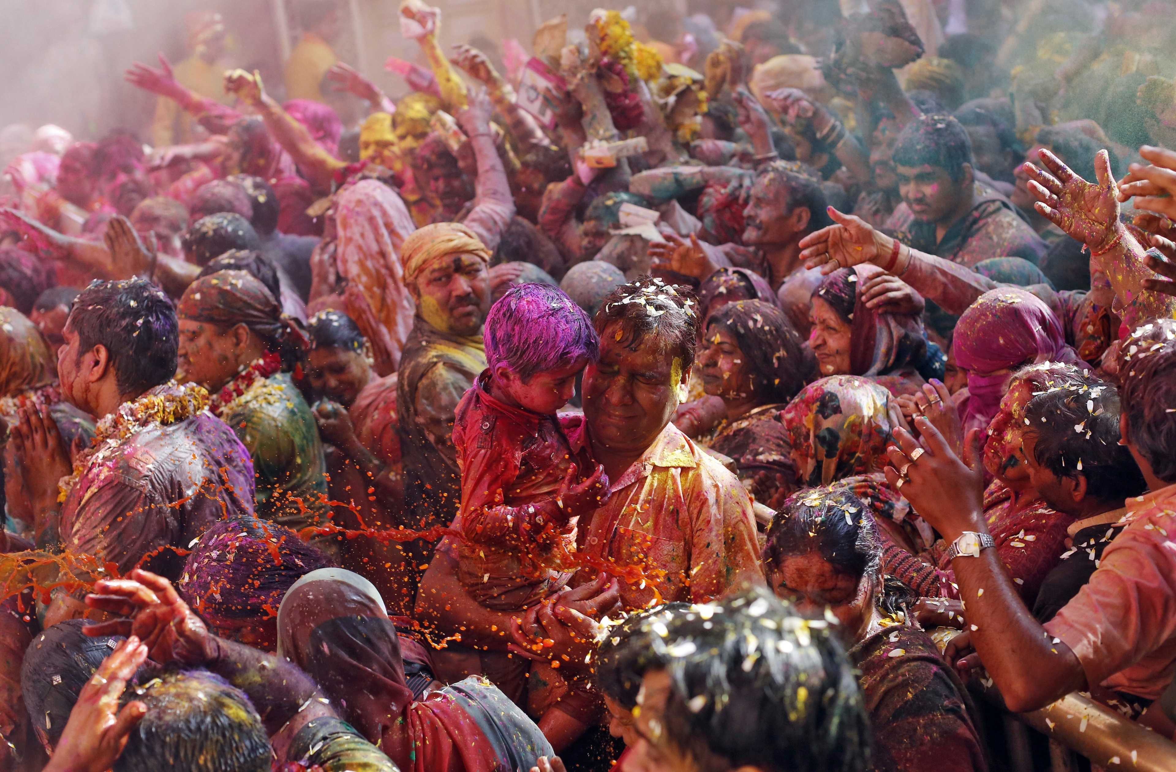 Holi Festival India Wallpaper 4k - HD Wallpaper 