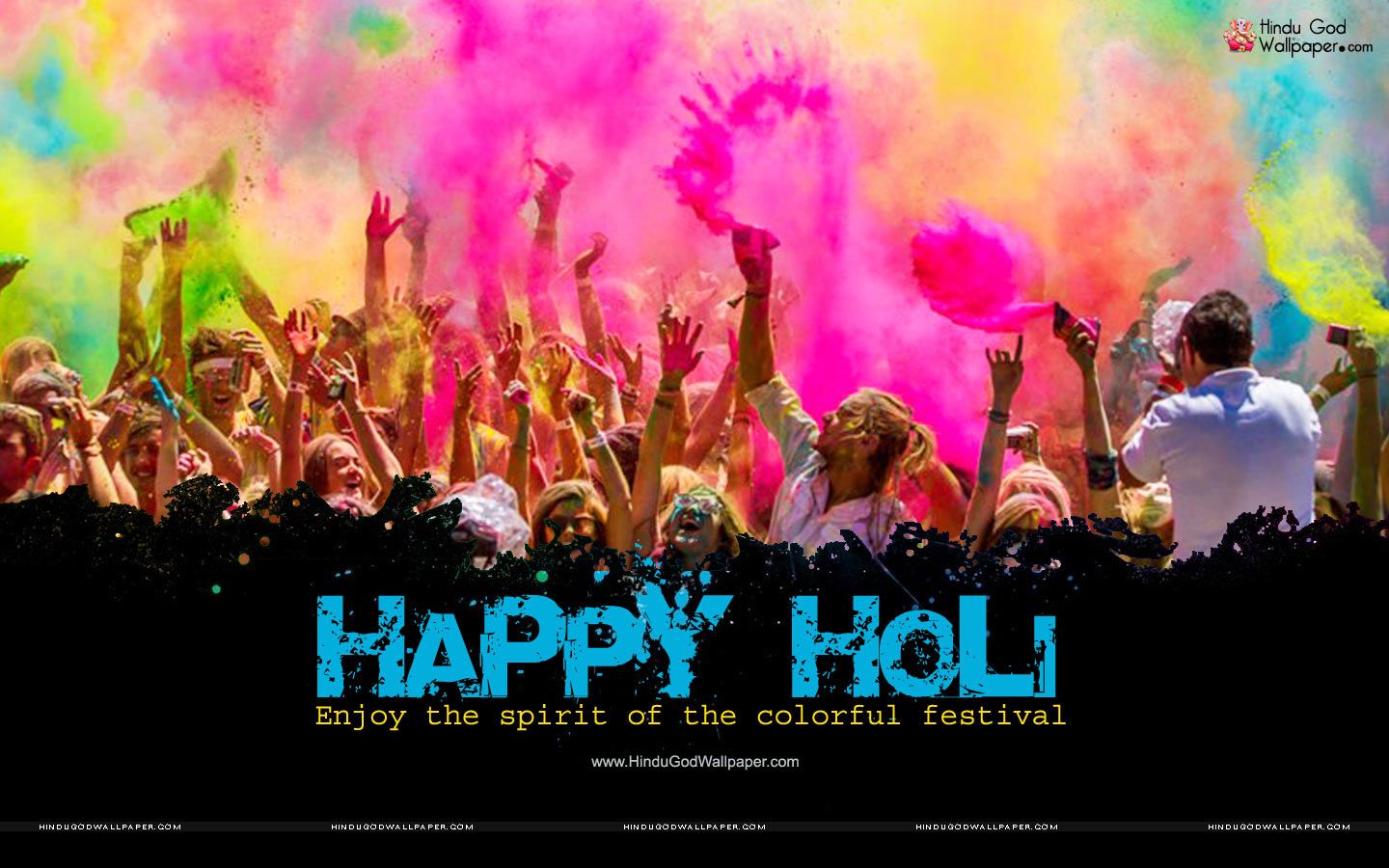 Holi Festival Of Colors - HD Wallpaper 