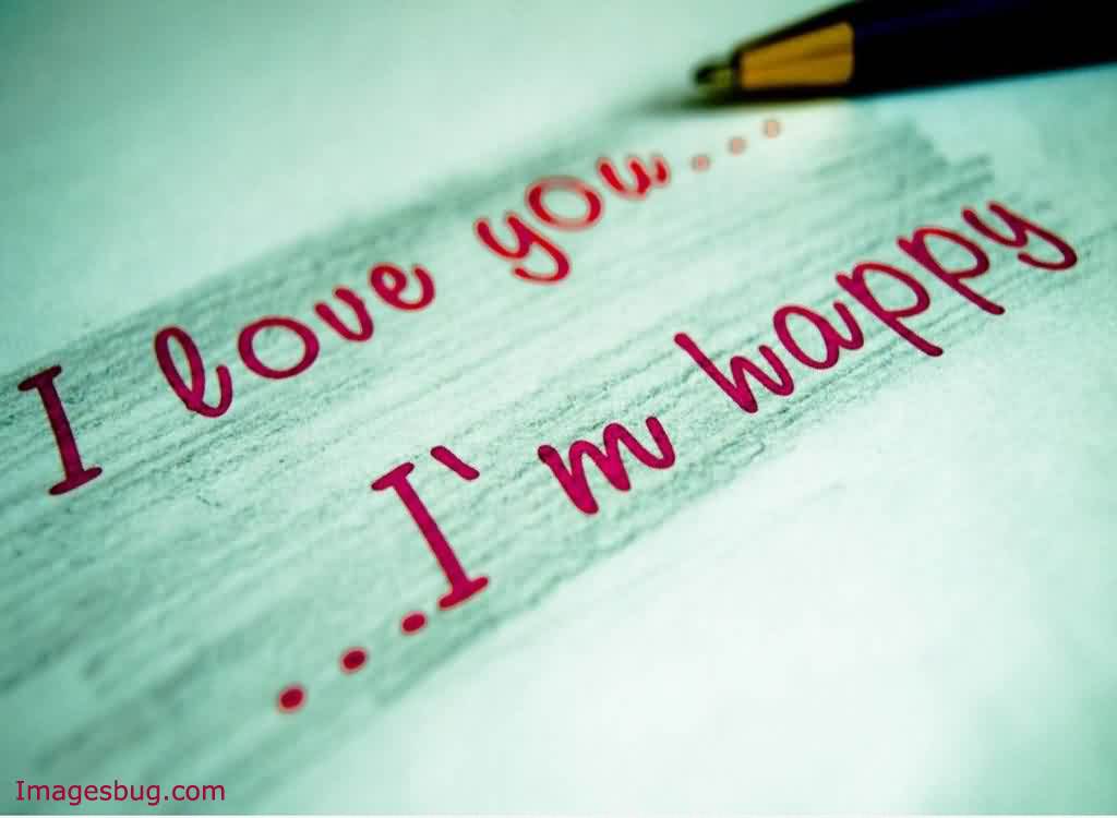 Am Happy Because Of You - HD Wallpaper 