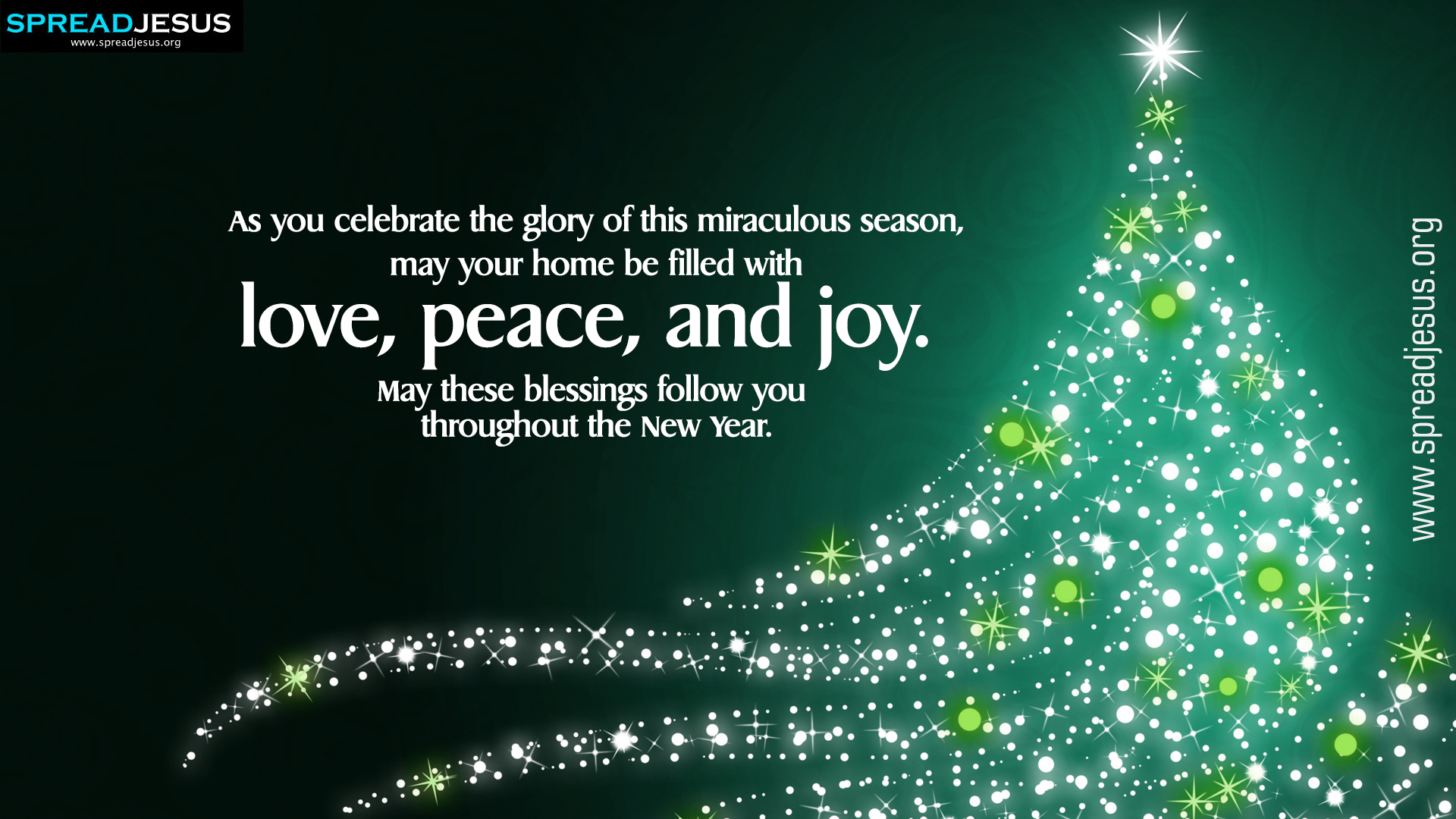 Happy Christmas Hd Wallpapers Free Download-happy New - Christmas Tree Background Green - HD Wallpaper 