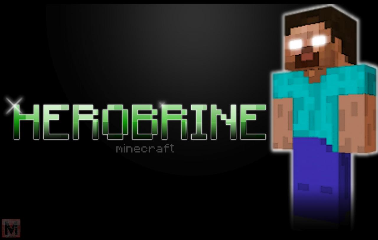 Minecraft Herobrine - HD Wallpaper 