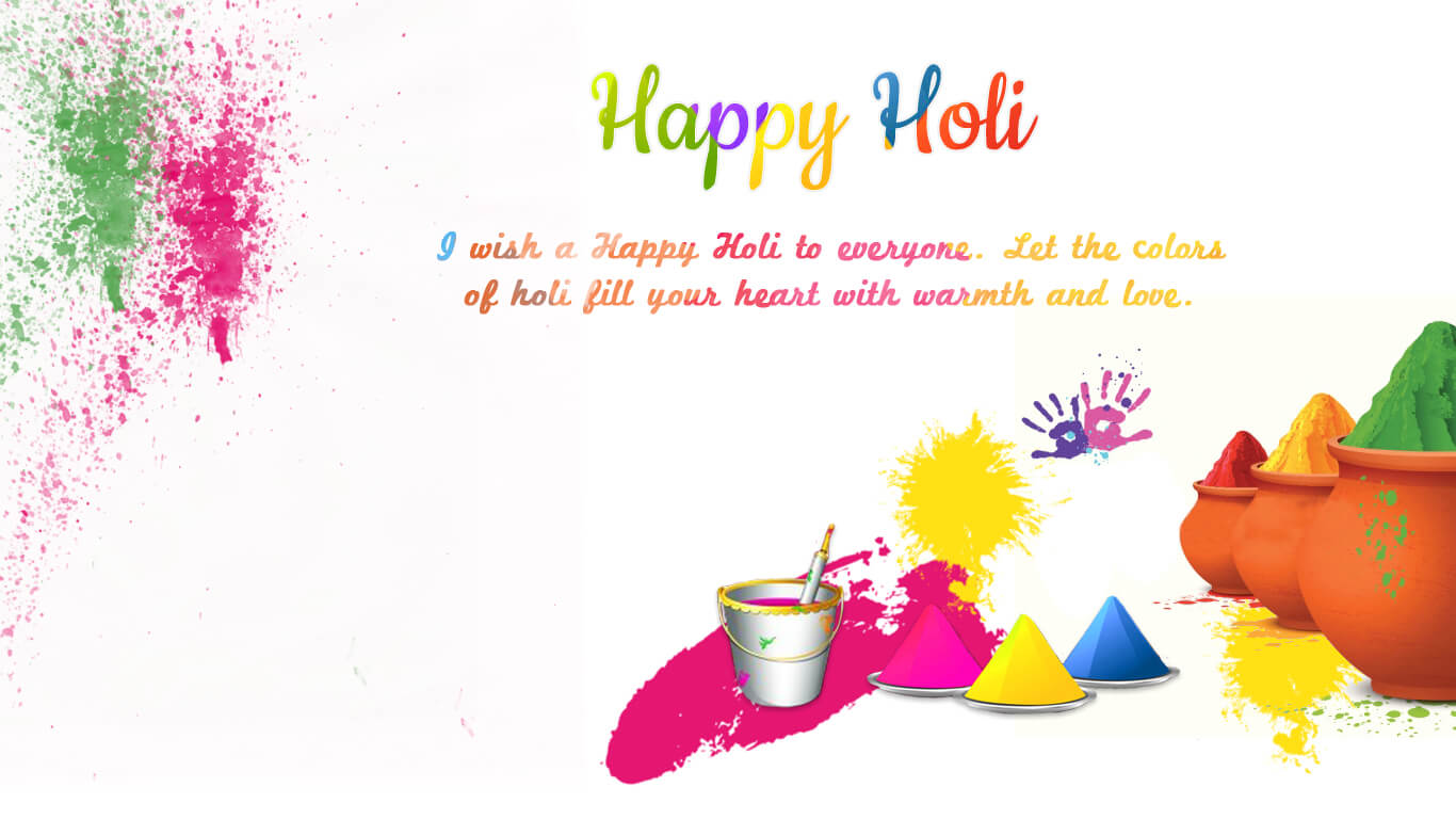 Happy Holi Images 2019 Download - HD Wallpaper 