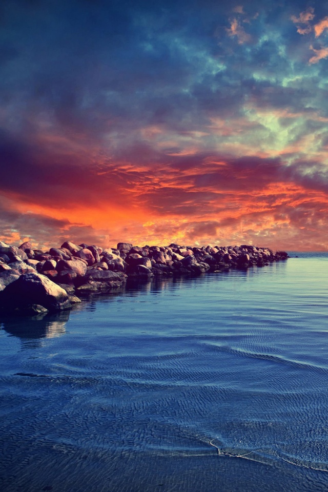 Sea Wallpaper Mobile Hd - 640x960 Wallpaper - teahub.io