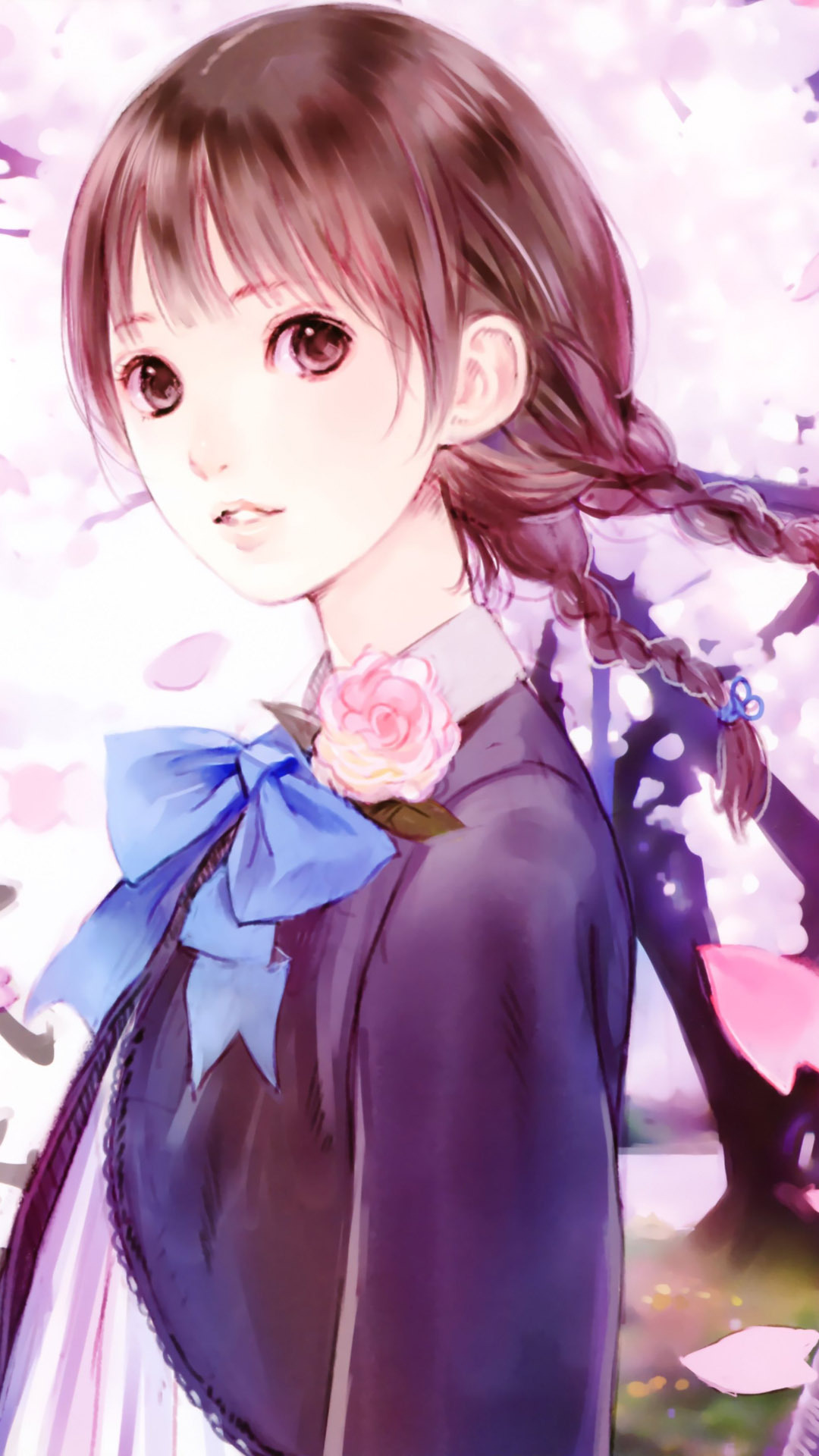Anime Girl Wallpaper For Phone gambar ke 17