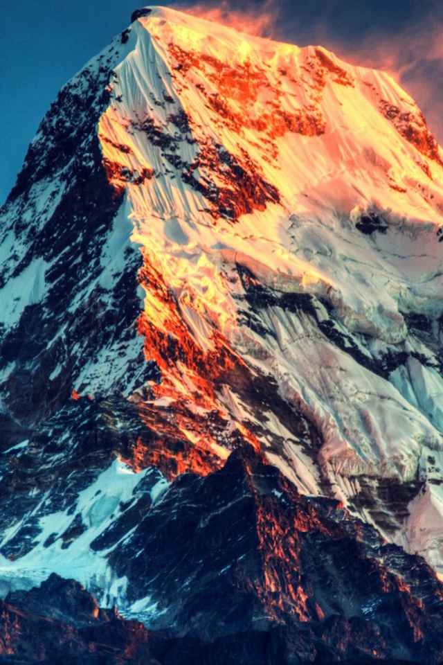 Mount Everest Wallpaper Phone - HD Wallpaper 
