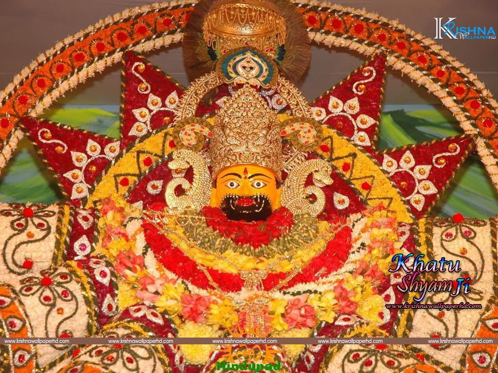 Khatu Shyam Ji Wallpaper - Khatu Shyam Ji - HD Wallpaper 