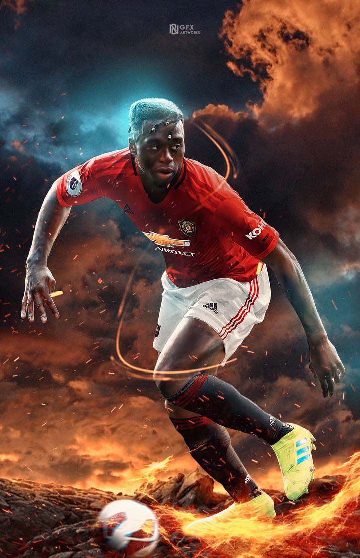 Aaron Wan Bissaka Man Utd - HD Wallpaper 