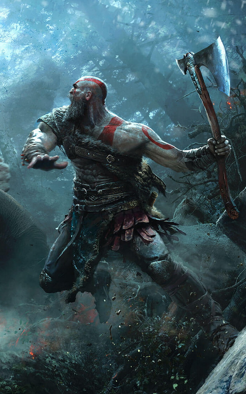 God Of War Smartphone - HD Wallpaper 