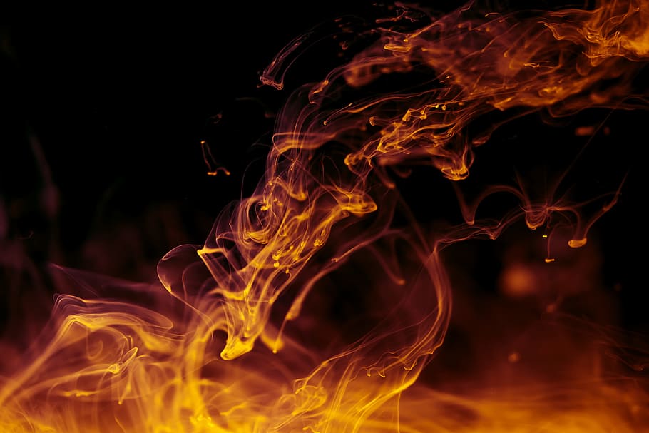 Abstract Fire, Background, Black, Crazy, Dark, Explosion, - Fire Background - HD Wallpaper 