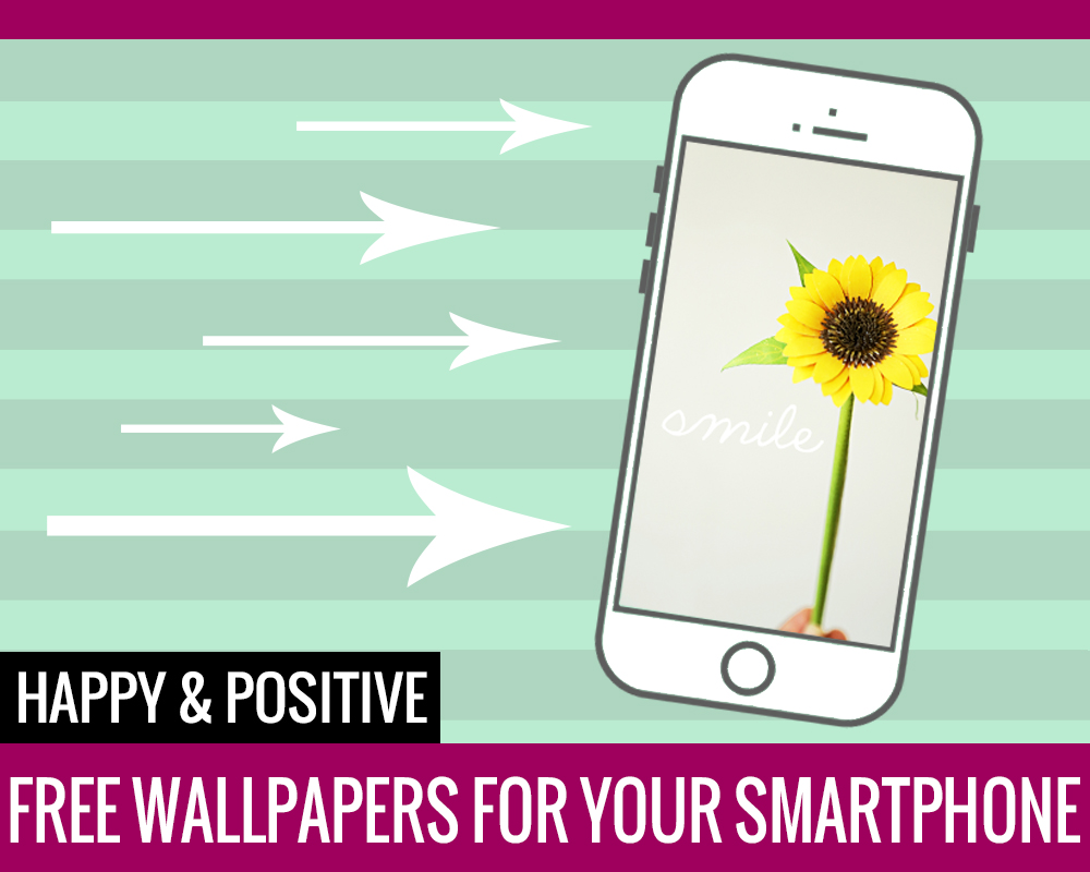 Happy Positive Free Wallpapers For Your Smartphone - Smartphone - HD Wallpaper 