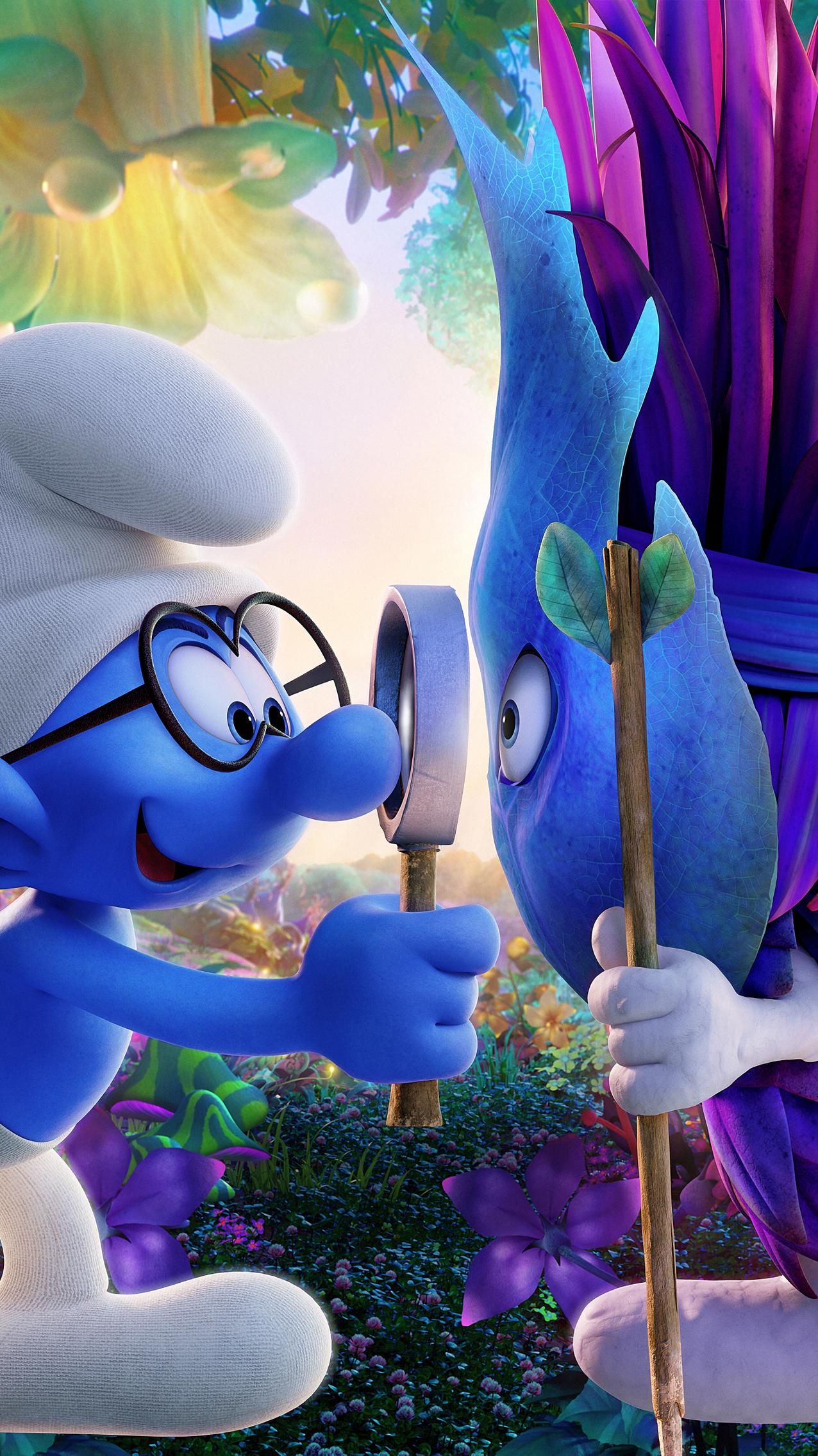 Smurfs The Lost Village 2017 Poster - HD Wallpaper 