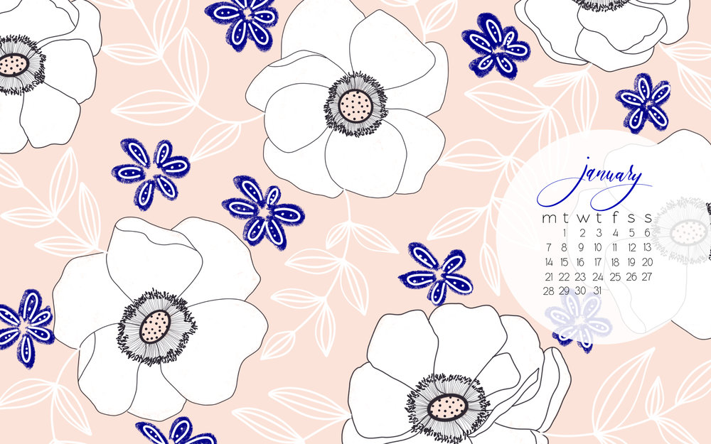 January Background 2019 - HD Wallpaper 