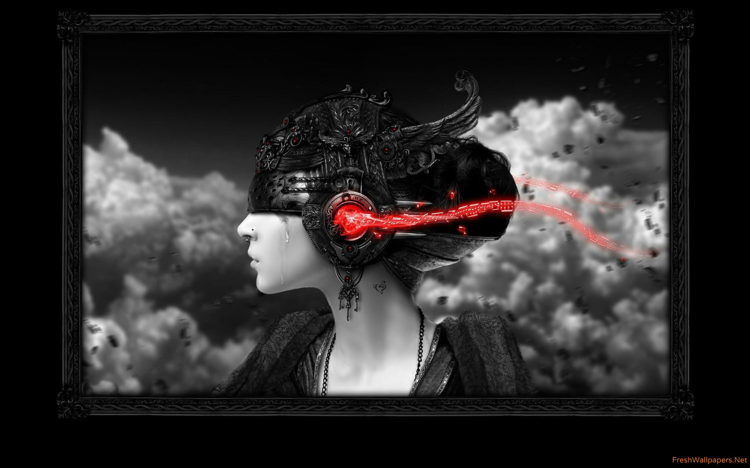 Fondos De Pantalla Anime Girls Musica - HD Wallpaper 